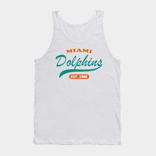 Miami Dolphins Classic Style Tank Top